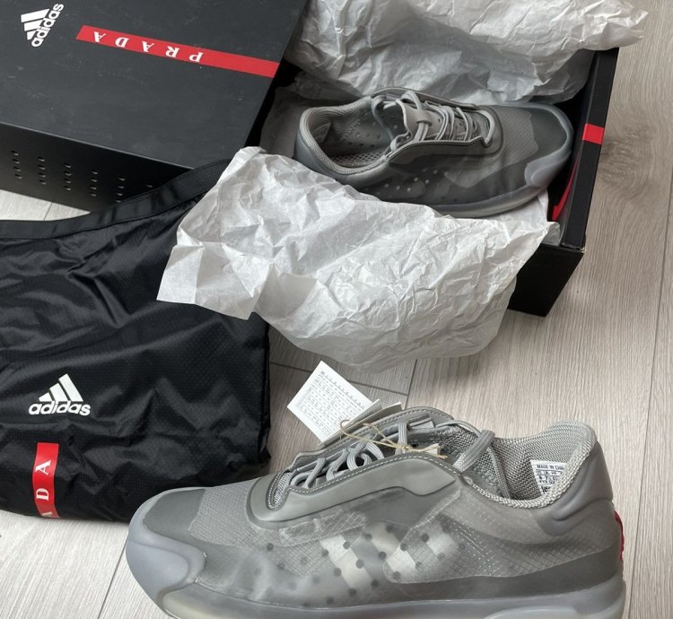 Prada Adidas Luna Rossa Sneakers Gun Metal
