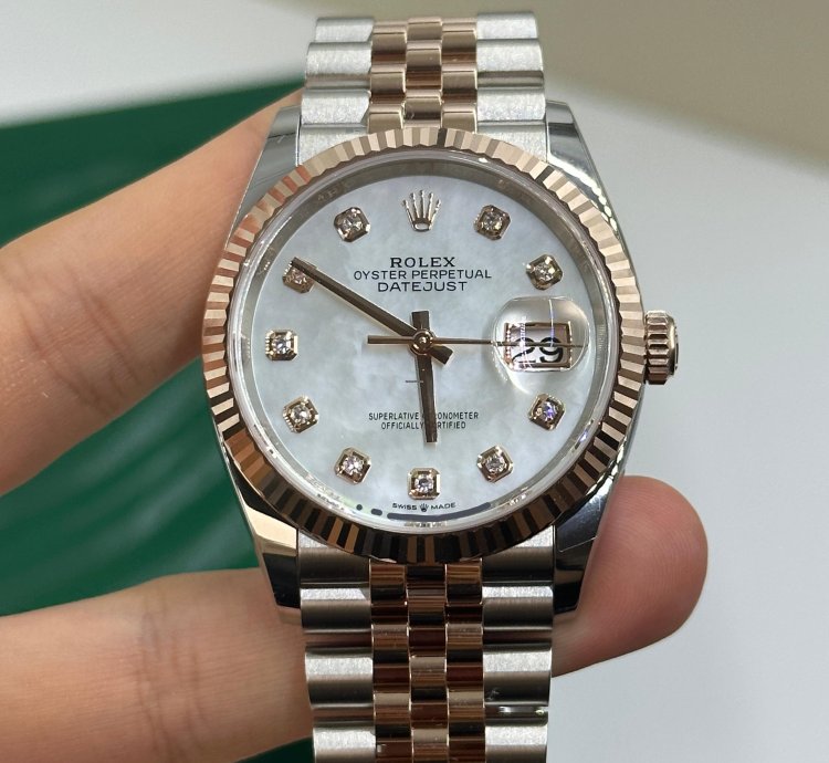 Rolex Datejust 36 126231ng Mother Of Pearl Jubilee