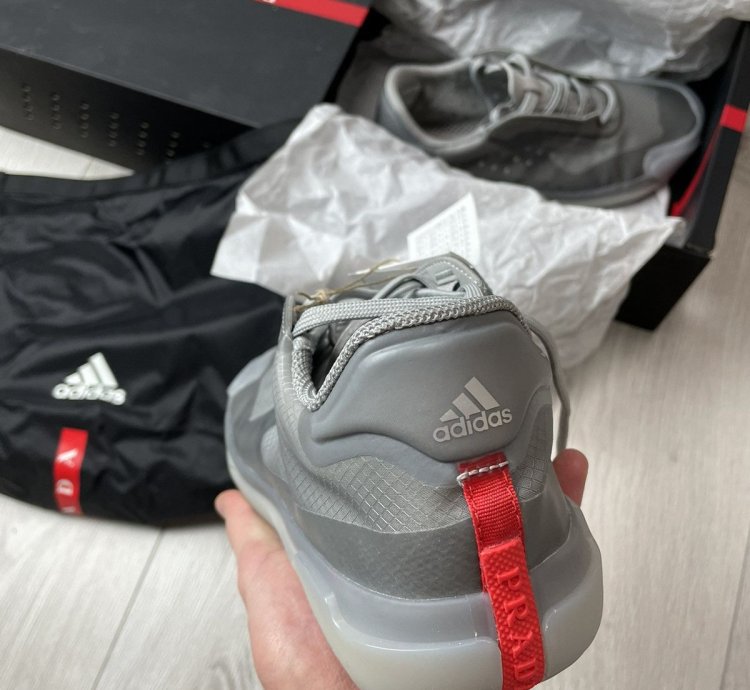 Prada Adidas Luna Rossa Sneakers Gun Metal