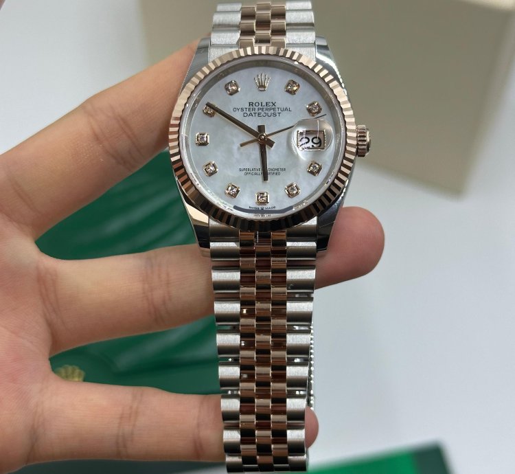 Rolex Datejust 36 126231ng Mother Of Pearl Jubilee