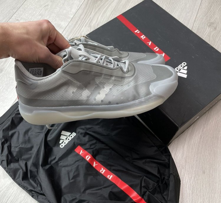 Prada Adidas Luna Rossa Sneakers Gun Metal