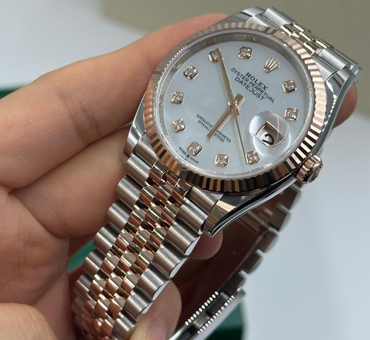 Rolex Datejust 36 126231ng Mother Of Pearl Jubilee