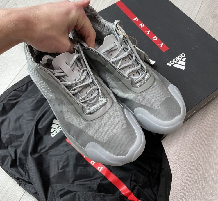Prada Adidas Luna Rossa Sneakers Gun Metal