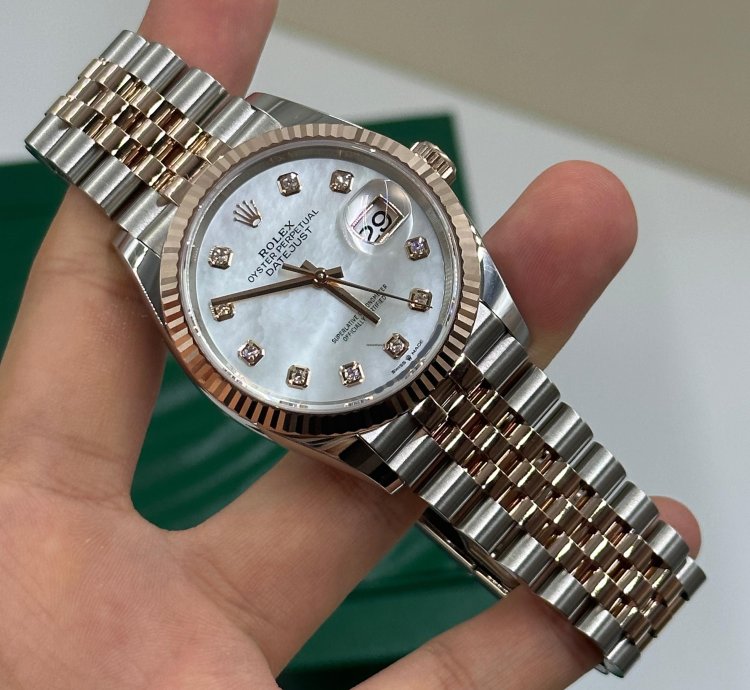 Rolex Datejust 36 126231ng Mother Of Pearl Jubilee