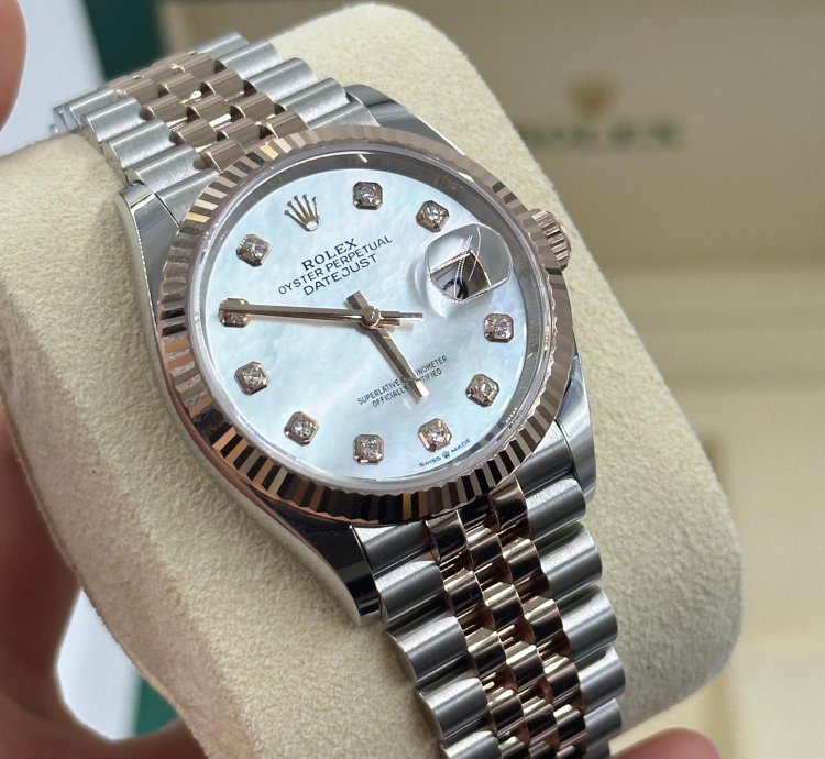 Rolex Datejust 36 126231ng Mother Of Pearl Jubilee