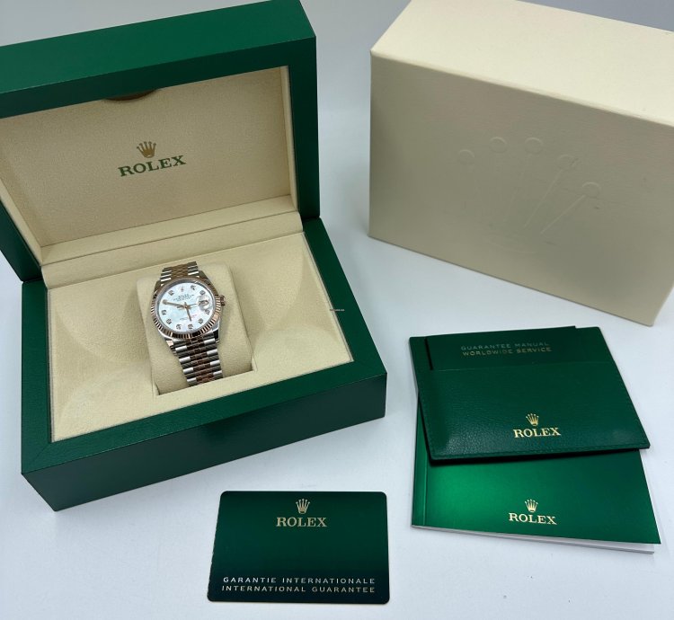 Rolex Datejust 36 126231ng Mother Of Pearl Jubilee