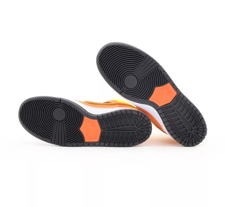 Nike Sb Dunk High Pro Sweet Tooth Candy Corn Amarillo Orange