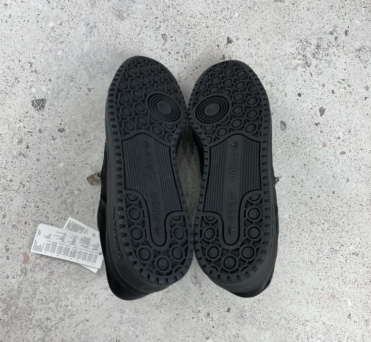 Prada Adidas Re-nylon Forum Low Black Size 13