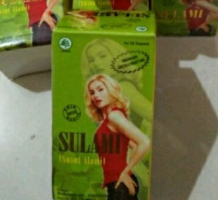 Sulami Capsule Natural Body Slimmingg 100 Originals 10 Box Express