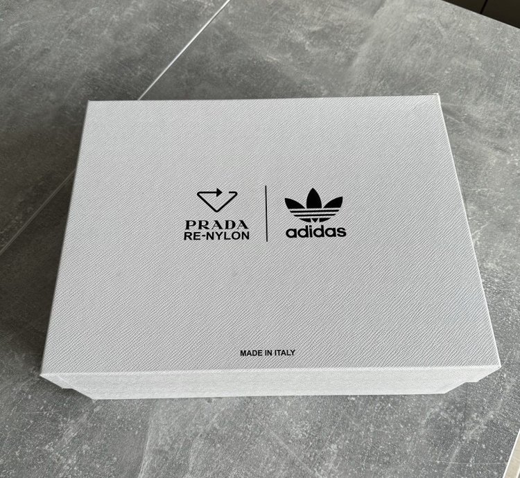 Prada Adidas Re-nylon Forum Low Black Sneakers Us 10 Eu 44