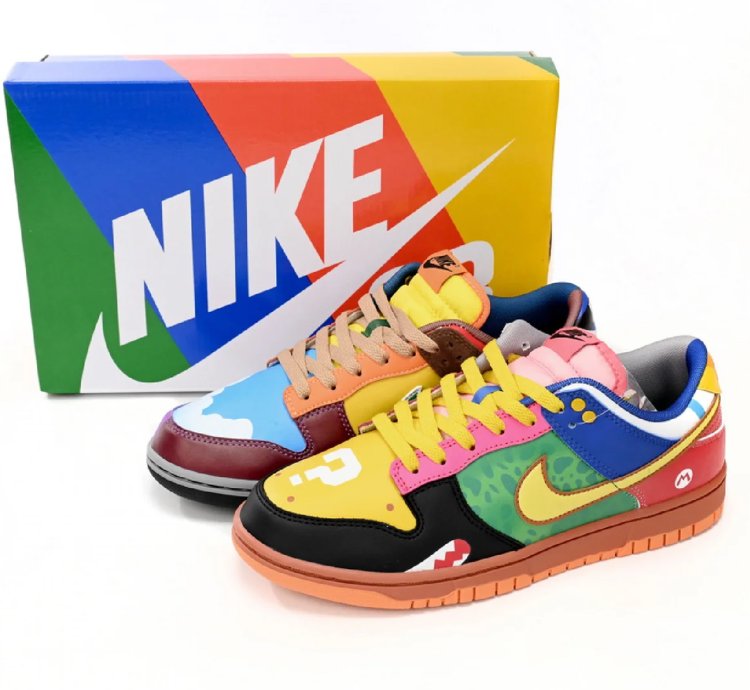 Nike Sb Dunk What The Super Mario