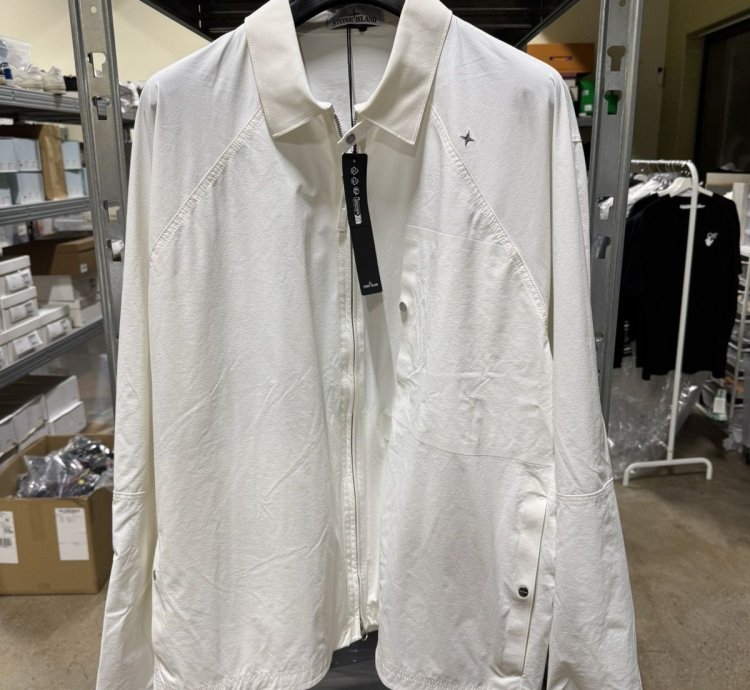 Stone Island Embroidery Overshirt New 750