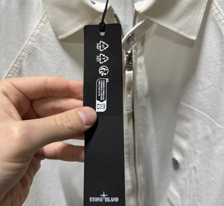 Stone Island Embroidery Overshirt New 750