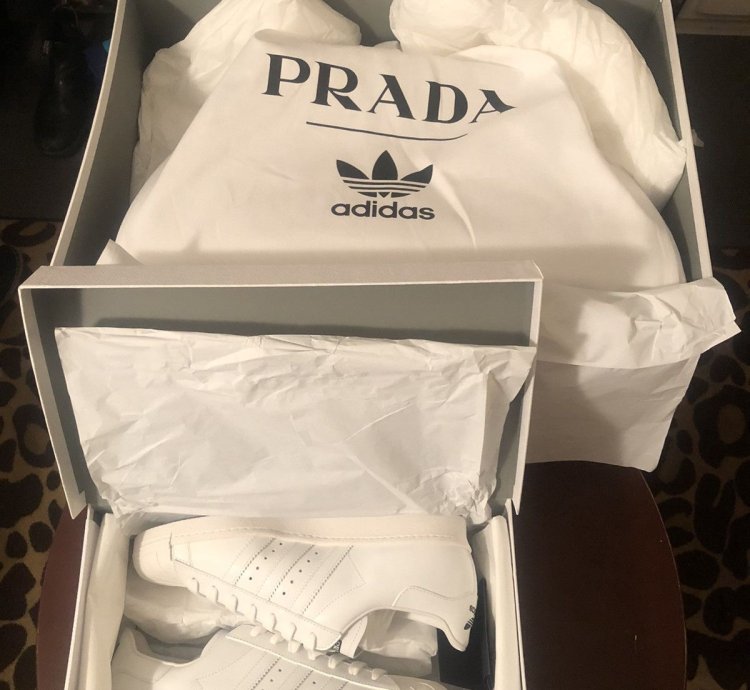 Prada Adidas Superstar And Bowling Bag