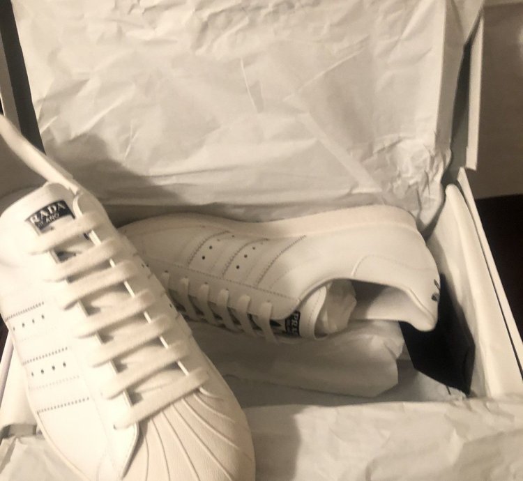 Prada Adidas Superstar And Bowling Bag