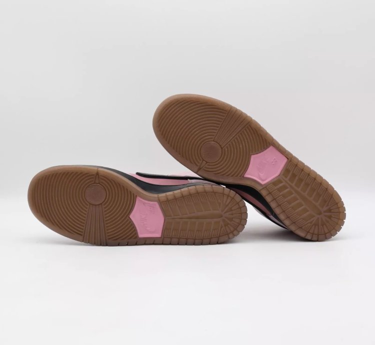 Kcdc Brooklyn Skateshop Nike Sb Dunk High Pink Black Dh7742-600
