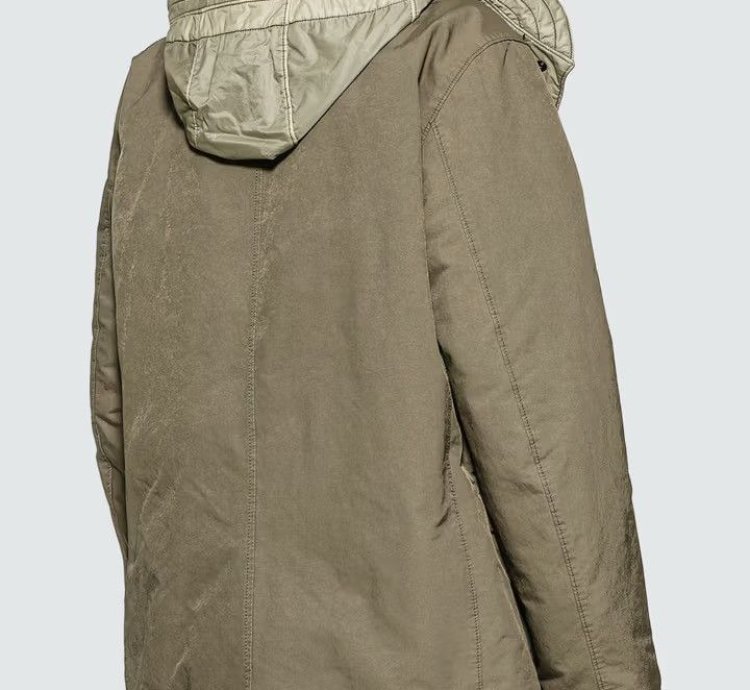 Stone Island Field Jacket With Removable Hood
