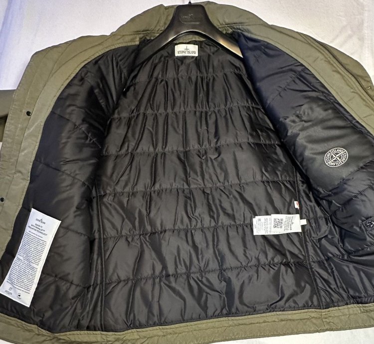 Stone Island Field Jacket With Removable Hood