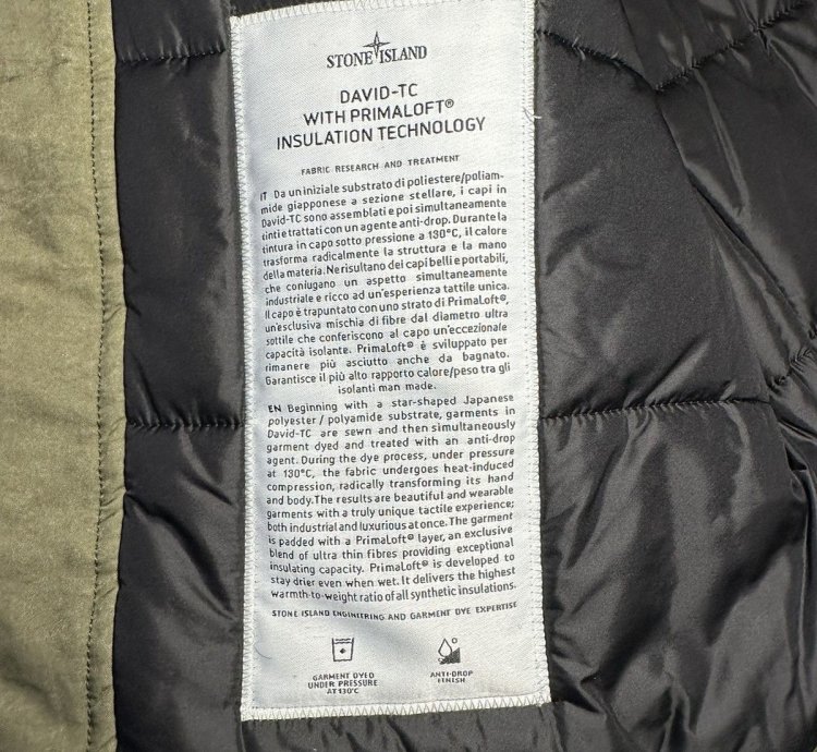 Stone Island Field Jacket With Removable Hood