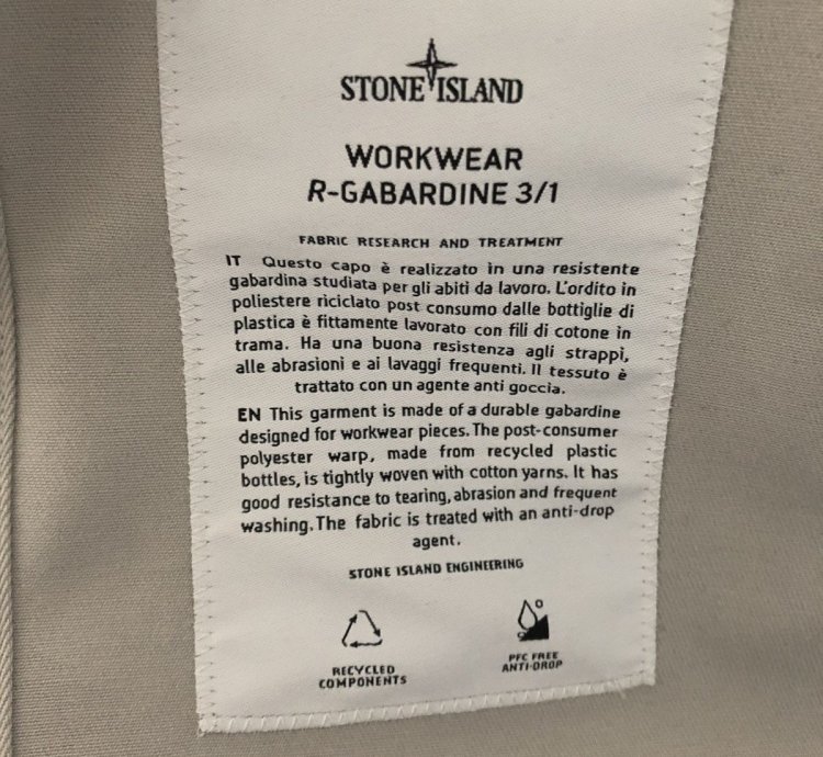 Stone Island Gabardine Jacket