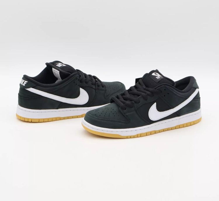 Nike Sb Dunk Low Pro Black White Gum Light Brown Cd2563-006