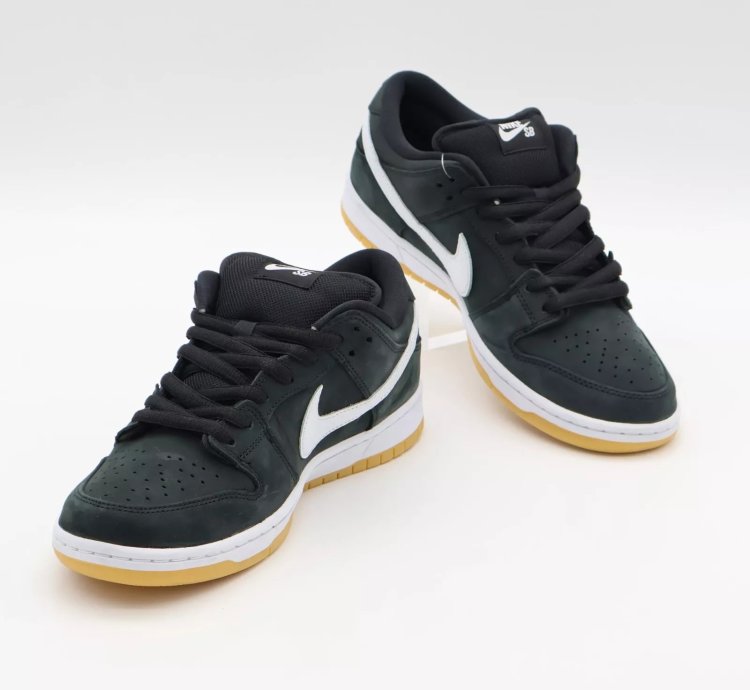 Nike Sb Dunk Low Pro Black White Gum Light Brown Cd2563-006