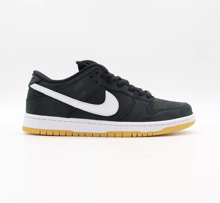 Nike Sb Dunk Low Pro Black White Gum Light Brown Cd2563-006