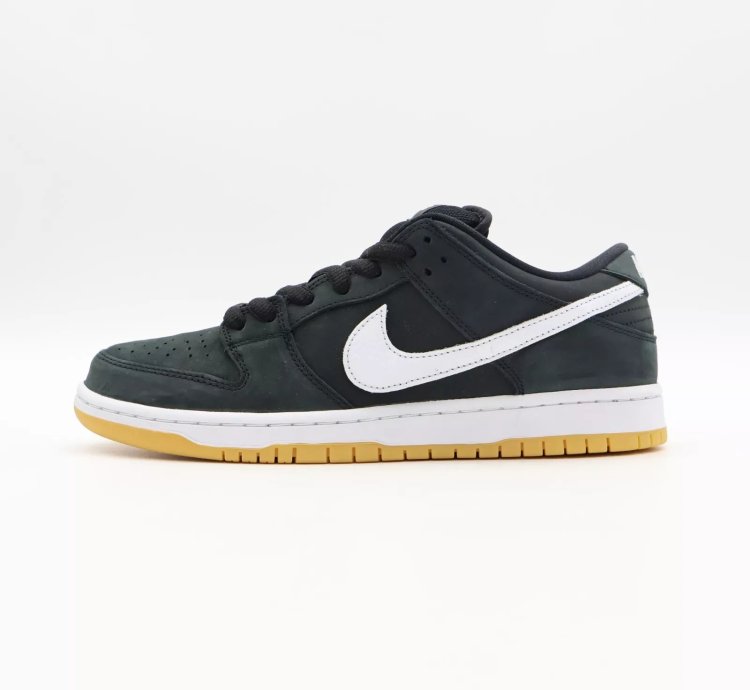 Nike Sb Dunk Low Pro Black White Gum Light Brown Cd2563-006
