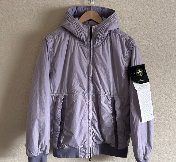 Stone Island Garment Dyed Crinkle Reps -ny Jacket