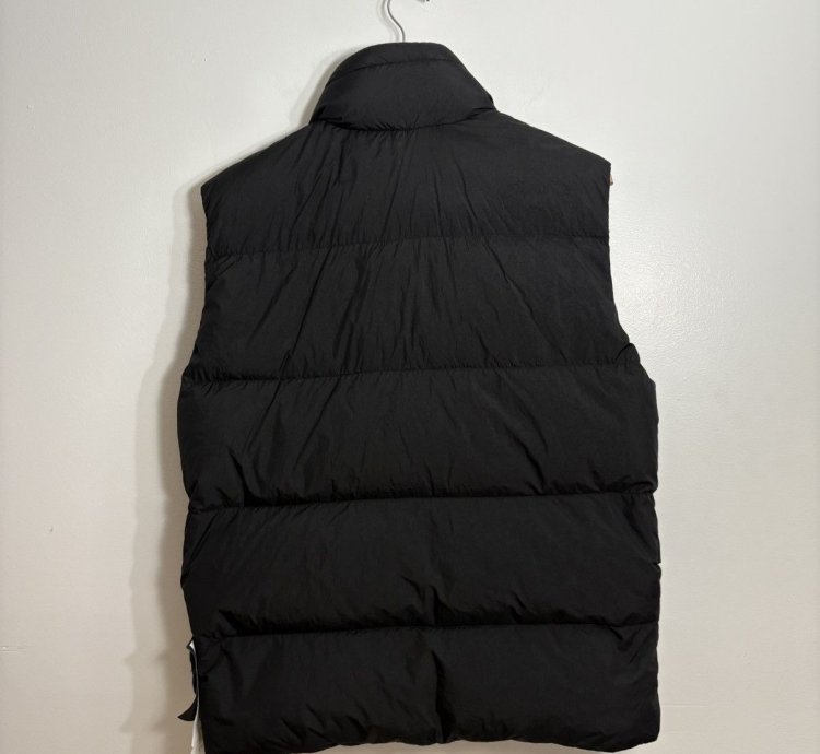 Stone Island Garment Dyed Crinkle Reps Ny Down Gillet Vest