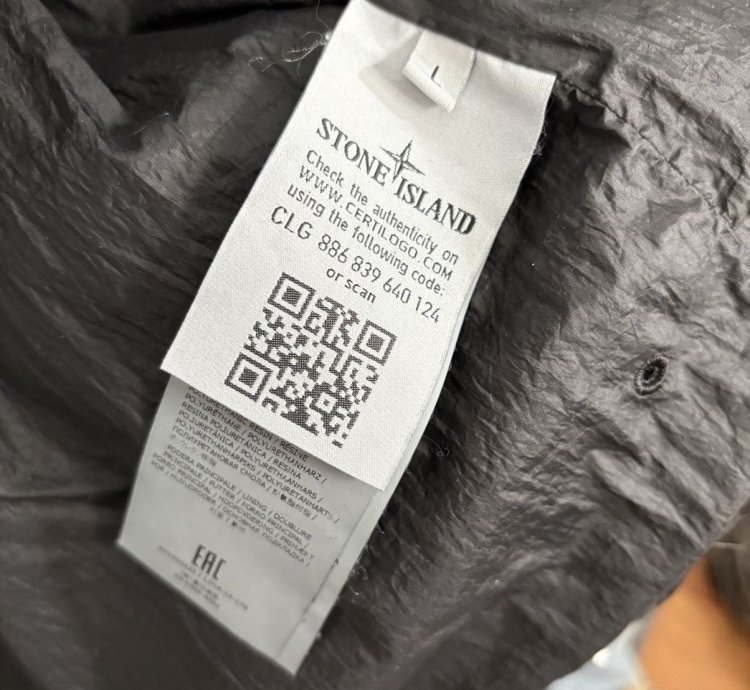 Stone Island Garment Dyed Crinkle Reps Ny Down Gillet Vest