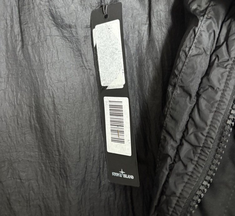 Stone Island Garment Dyed Crinkle Reps Ny Down Gillet Vest