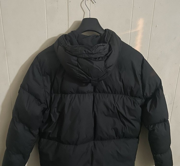 Stone Island Garment Dyed Crinkle Reps Ny Down Jacket