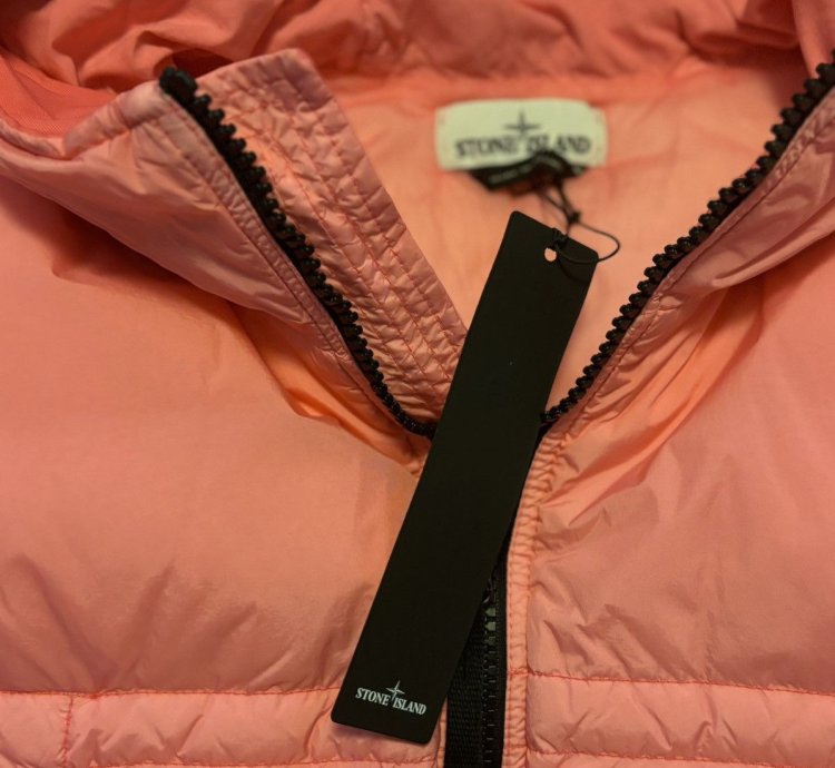 Stone Island Garment Dyed Crinkle Reps Ny Down Jacket New