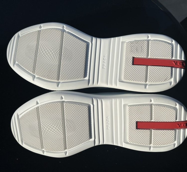 Prada America Cup Blue Silver