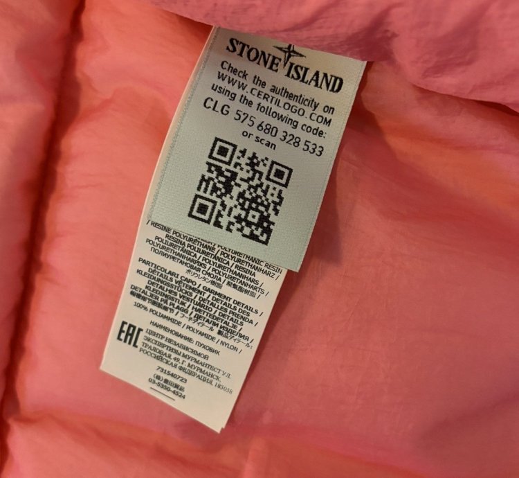 Stone Island Garment Dyed Crinkle Reps Ny Down Jacket New