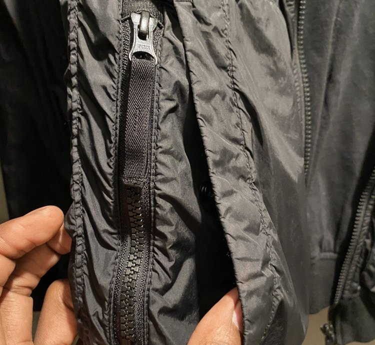 Stone Island Garment Dyed Crinkle Reps Ny Jacket