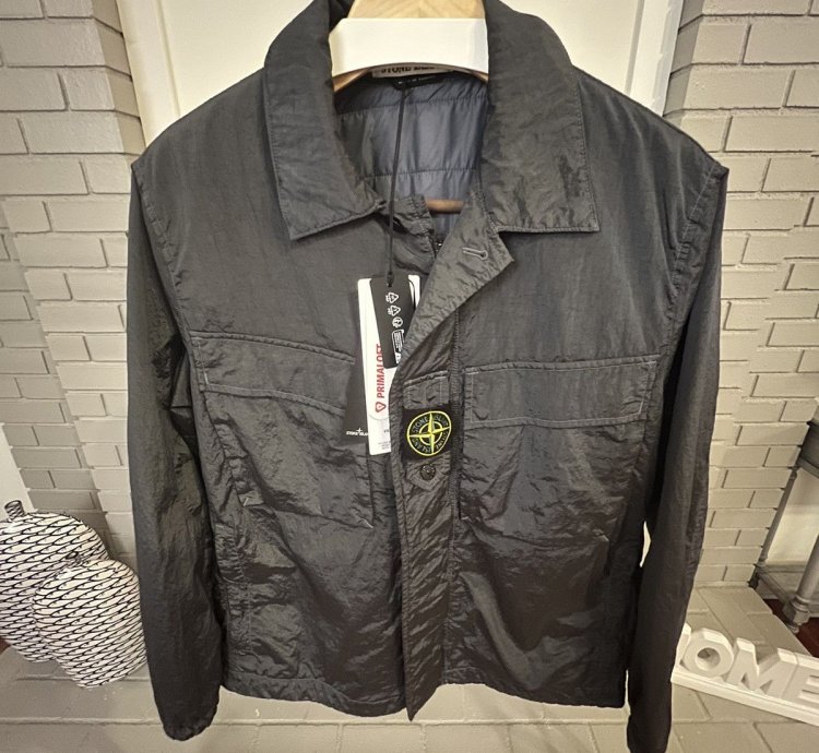Stone Island Garment Dyed Econyl Regenerated Nylon Jacket