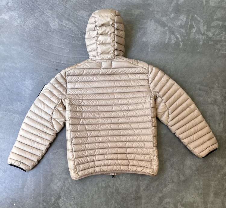 Stone Island Garment Dyed Hooded Down Jacket