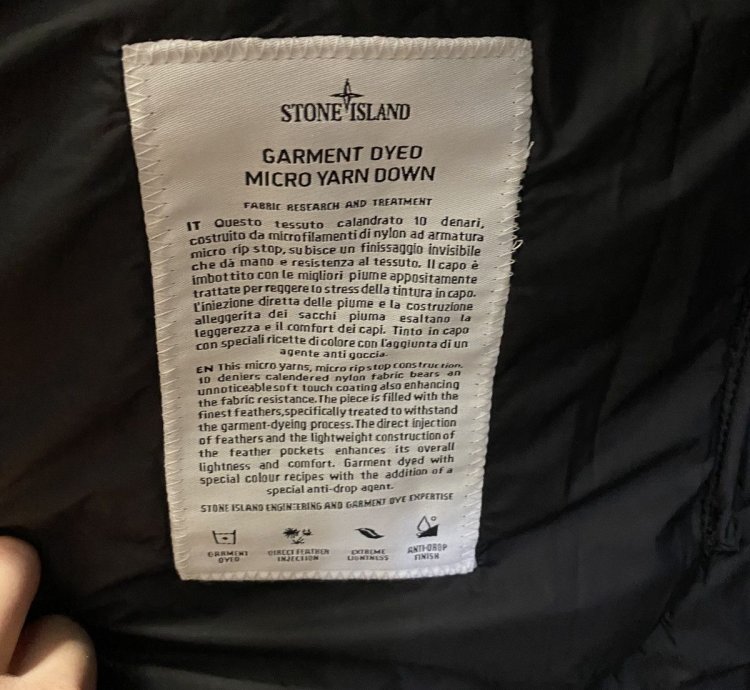 Stone Island Garment Dyed Jacket
