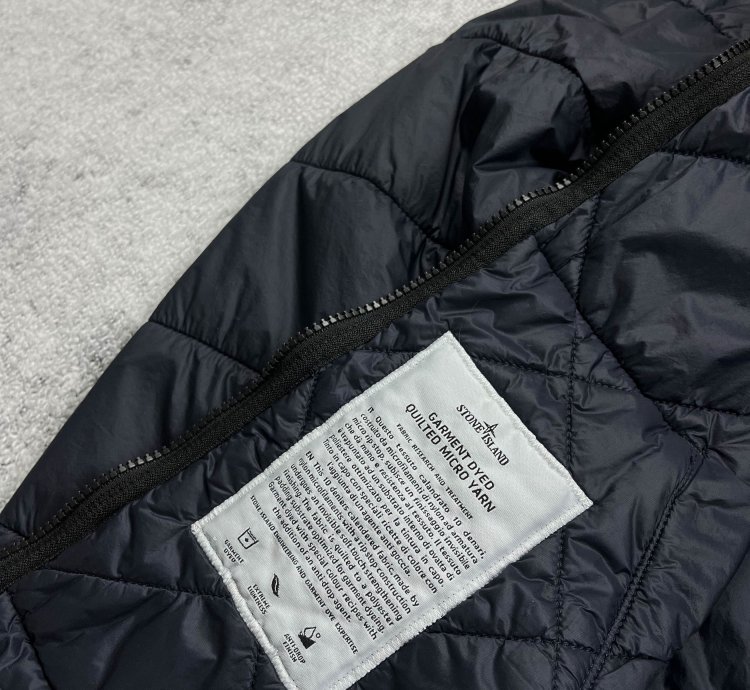 Stone Island Garment Dyed Micro Yarn Jacket