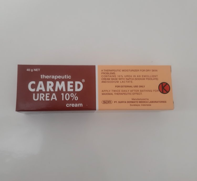Urea 10 Carmed Cream 40gr Original Product