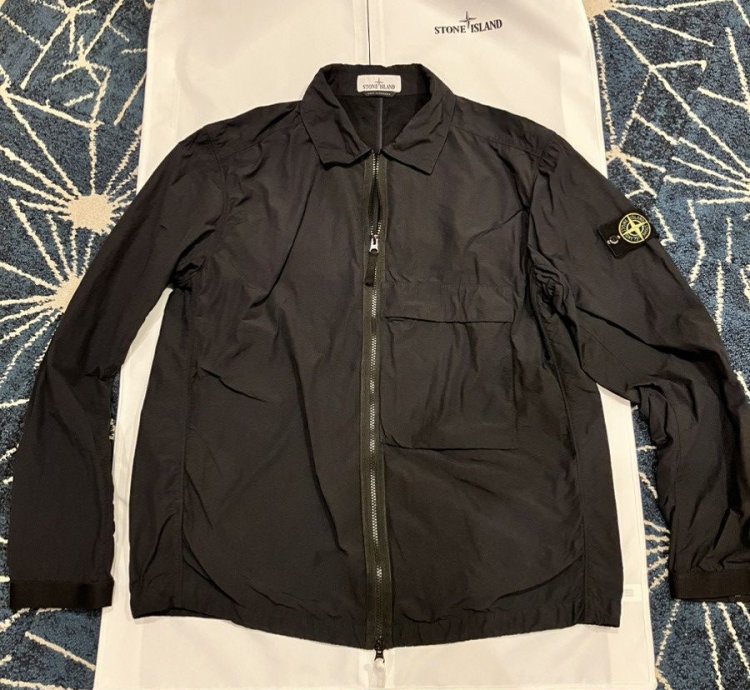 Stone Island Garment Dyed Naslan Light Overshirt