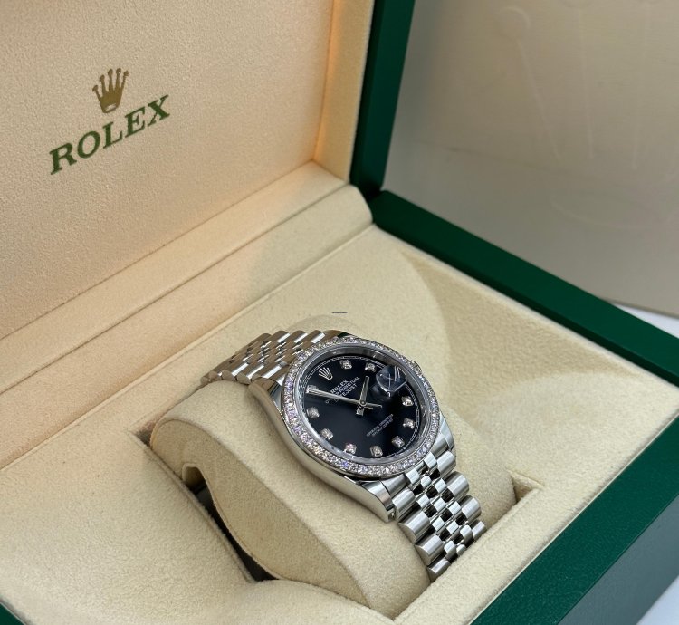 Rolex Datejust 36 Black Diamonds Jub