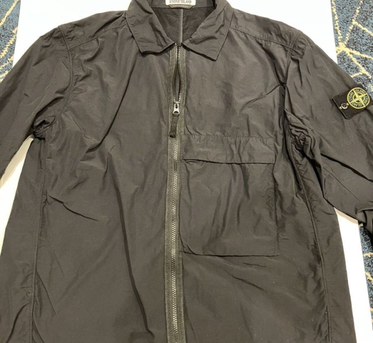 Stone Island Garment Dyed Naslan Light Overshirt
