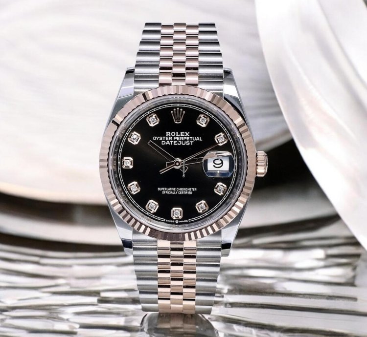 Rolex Datejust 36 Black Diamonds Unworn 2025