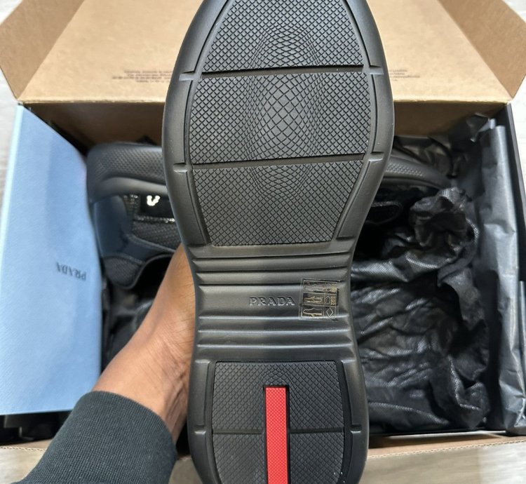 Prada America Cup Patent Leather