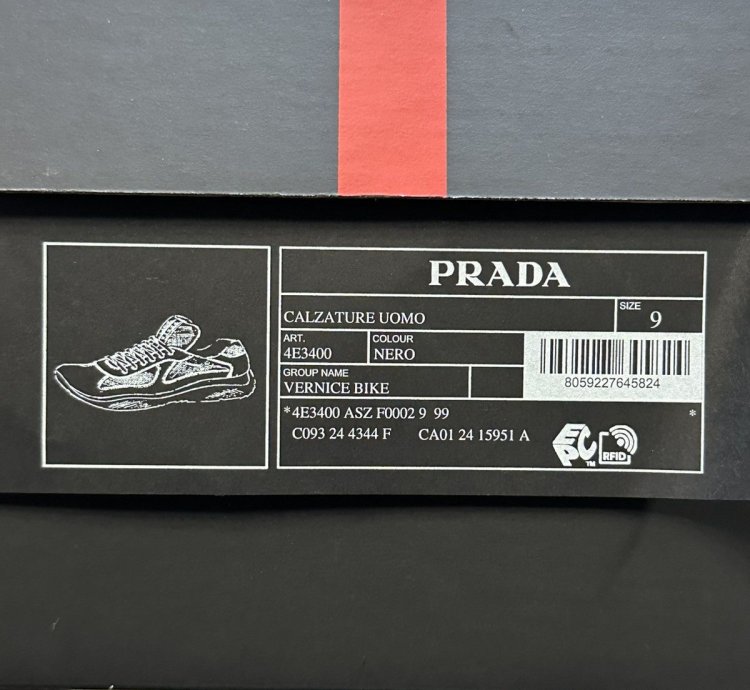 Prada America Cup Patent Leather