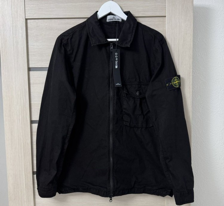 Stone Island Garment Dyed Overshirt