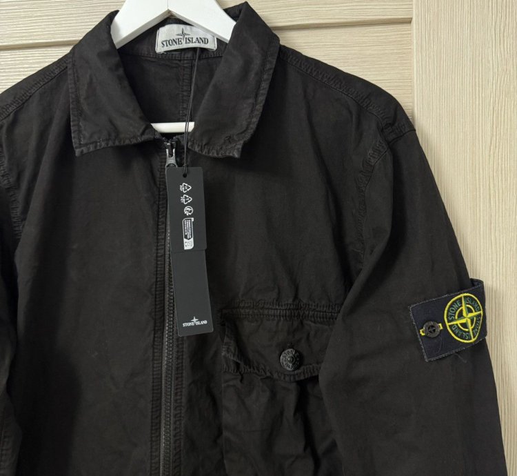 Stone Island Garment Dyed Overshirt